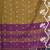 violet geometric motifs cotton blend handspun soft saree