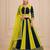 Lemon Cotton Handwork Navratri Lehenga Choli