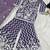 Girls purple faux georgette with embroidery chain work kurta sharara & dupatta set