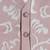 Boys light pink cotton blend floral sequined 3 piece suit set with bowtie