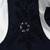 Boys navy blue satin floral sequined with bead work embroidered 3 piece suit set with bowtie