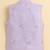 Boys lilac pure cotton heritage embroidered kurta pyjama set with waistcoat & necklace