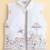 Boys white pure cotton heritage embroidered kurta pyjama set with waistcoat & necklace
