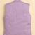 Boys mauve cotton silk floral embroidered kurta trouser set with designer waistcoat