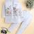 Boys white cotton silk floral embroidered kurta trouser set with designer waistcoat