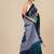 sea green woven cotton blend handspun soft saree