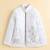 Boys off white satin heritage embroidered sherwani & trouser set with waistcoat & necklace