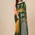 mustard woven cotton blend handspun soft saree