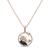 925 Sterling Silver Rose Gold Plated Tree of Life Pendant Necklace Set  for Women