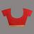 red sequin work resham silk blend soft saree