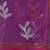 purple sequin work resham silk blend soft saree