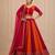 Rani pink Cotton Handwork Navratri Lehenga Choli