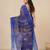 Blue stripes tissue soft saree