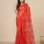 Red stripes tissue soft saree