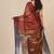 Maroon stripes tissue soft saree