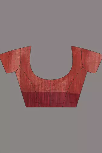 Maroon stripes tissue soft saree