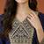 Embroidered Vichitra Silk Flared Kurta Pant and Dupatta Set
