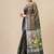 Grey texture design tissue soft saree