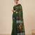 Green texture design tissue soft saree