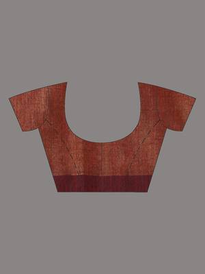 Maroon texture design tissue soft saree 5