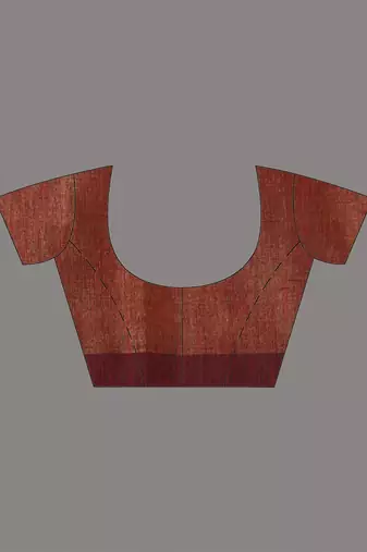 Maroon texture design tissue soft saree