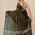 Black texture design tissue soft saree