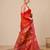 Red texture design tissue soft saree