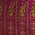 magenta cotton blend saree with traditional woven patterns and tassel border