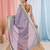 Elegant blue tissue saree with contrasting golden border
