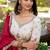 Women's Off-White Vichitra silk blend Embroidered Lehenga Choli Set with Maroon Dupatta