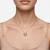 925 Sterling Silver Gold Heart Solitaire Minimal Love Pendant Necklace Set  for Women