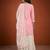 Embroidered Cotton Satin Straight Kurta Sharara and Dupatta Set