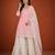 Embroidered Cotton Satin Straight Kurta Sharara and Dupatta Set
