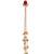 Gold Plated Long Chain Tassel Earrings for Women