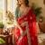 Soft Frendy Satin Fabric Sequance and Zari Embroidery Work Saree With Blouse Set For Women's