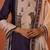 Printed Viscose Silk Flared Anarkali Pant and Dupatta Set