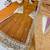 Mustard fendy silk with sequence embroidery work kids gown bottom and dupatta set