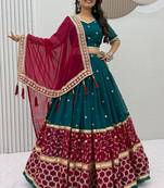 Rama Georgette Navratri Lehenga Choli