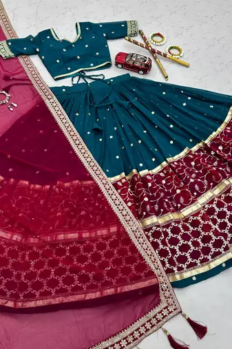 Rama Georgette Navratri Lehenga Choli