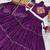 Purple Pure Cotton Navratri Lehenga Choli
