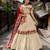 Vanilla Color Chaniya Choli with  Gamthi Work  - free size