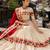 Vanilla Color Chaniya Choli with  Gamthi Work  - free size