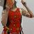 Orange Pure Cotton Navratri Lehenga Choli
