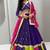 Blue Georgette Lehenga Choli