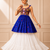 Blue Bandhani Kediya with Rayon Cotton Lehenga Set