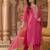 Women Ethnic Motifs Embroidered Regular Thread Work Liva Kurta with Trousers & With Dupatta