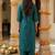 Women Ethnic Motifs Embroidered Regular Thread Work Liva Kurta with Palazzos