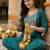 Women Ethnic Motifs Embroidered Regular Thread Work Liva Kurta with Palazzos