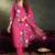 Women Floral Printed Regular Thread Work Pure Cotton Kurta with Trousers & With Dupatta