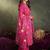 Women Floral Printed Regular Thread Work Pure Cotton Kurta with Trousers & With Dupatta